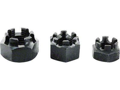 09-27/front Axle & Steering Castle Nut Set/8 Pieces