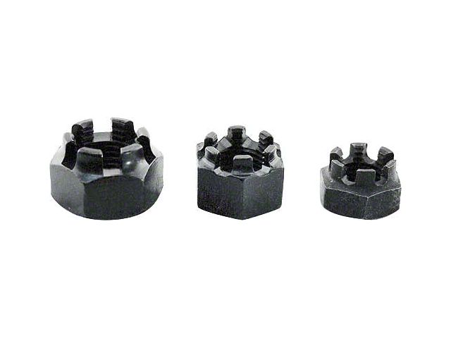 09-27/front Axle & Steering Castle Nut Set/8 Pieces