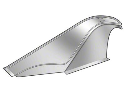 Model T Ford Front Fender - Left - Steel - Torpedo