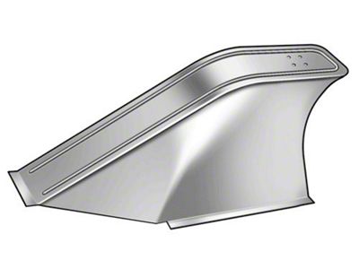 Model T Ford Front Fender - Left - Steel - Touring & Roadster - Early 1909