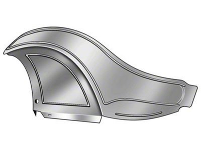 Model T Ford Front Fender - Right - Steel - Passenger