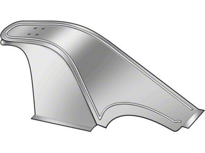 Model T Ford Front Fender - Right - Steel - Touring & Roadster & Depot Hack & Torpedo