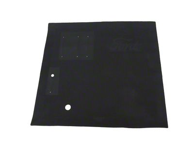 26-27/open Car Front Floor Mat/script/black