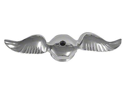 Model T Ford Gullwing Radiator Cap - Chrome - For Use With Motor Meter