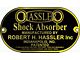 Model T Ford Hassler Shock Absorber Plate - Brass Finish