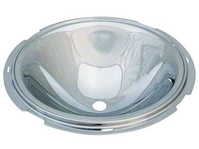 Model T Ford Headlight Reflector - Steel - Bright Chrome Finish