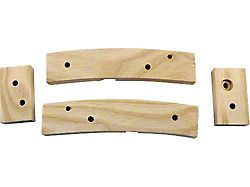Model T Ford Hood Shelf Support Set - Wood - 4 Pieces