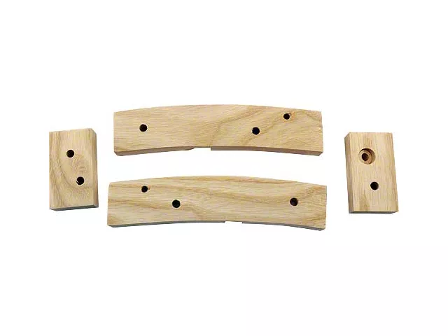 Model T Ford Hood Shelf Support Set - Wood - 4 Pieces