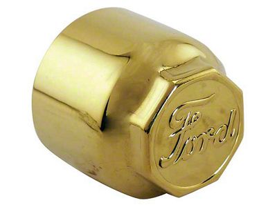 12/brass Hub Caps/script Ford/individual