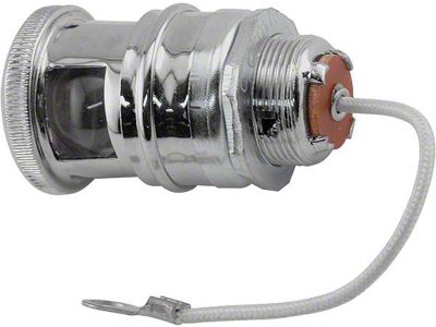 Instrument Panel Lamp - Chrome (1919-1927 Model T; 1919-1927 Model TT)