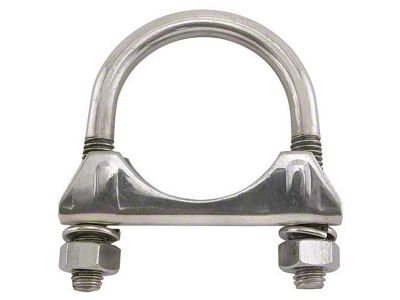 Model T Ford Muffler Clamp - Stainless Steel - For All Except Original Cast Iron End Muffler