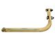 Model T Ford Outside Rear View Mirror Arm - Right - Brass -8 Long