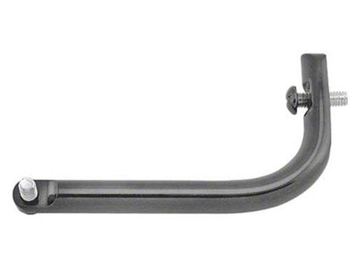 Model T Ford Outside Rear View Mirror Arm - Right Or Left -Powder-coated - Black - 6 Long