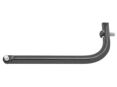 Model T Ford Outside Rear View Mirror Arm - Right Or Left -Powder-coated - Black - 8 Long