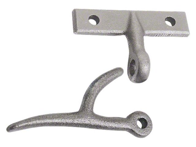 Tailgate Latch/ Cast Iron/ Incls Male & Female Pc