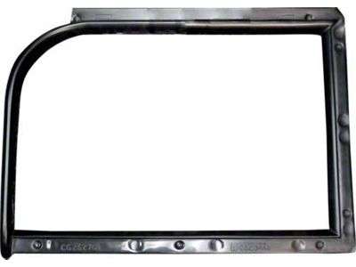Model T Ford Quarter Window Garnish Moulding - Left - Fiberglass - 5 Window Coupe