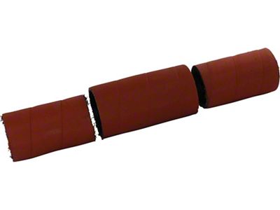 OPR Model T Ford Radiator Hose Set - 3 Pieces - Exact Duplicates Of Original Red Rubber Hoses