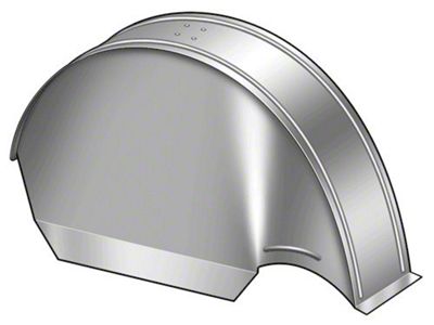 Model T Ford Rear Fender - Left - Steel - Torpedo