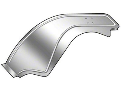 Model T Ford Rear Fender - Right - Steel - 1911-12 Touring & 1911 Roadster