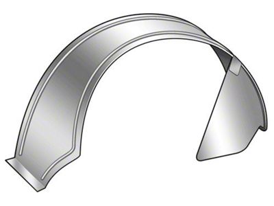 Model T Ford Rear Fender - Right - Steel - Center Door Sedan