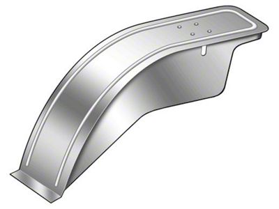 Model T Ford Rear Fender - Right - Steel - Depot Hack
