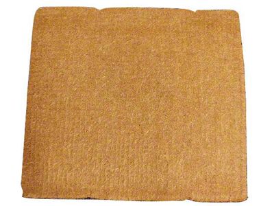 Model T Ford Rear Floor Mat - Cocoa - Trimmed Edges - 28 X 30 - For Touring Only
