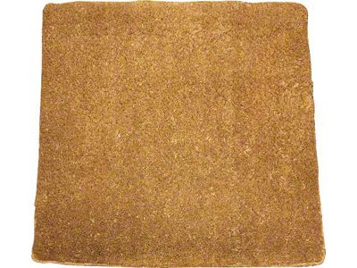 Model T Ford Rear Floor Mat - Cocoa - Trimmed Edges - 31 X 32 - For Touring Only