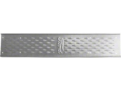 Model T Ford Running Boards - Sheet Metal - Diamond Pattern- Crosswise Script - 100% Authentic