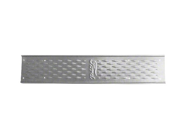 Model T Ford Running Boards - Sheet Metal - Diamond Pattern- Crosswise Script - 100% Authentic