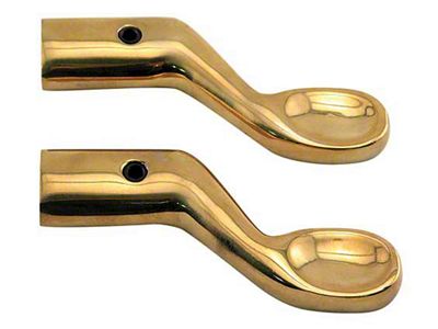 Model T Ford Spark/Throttle Rod/Door Handle Extensions - Polished Brass - Accessory Style - For Open Cars Only