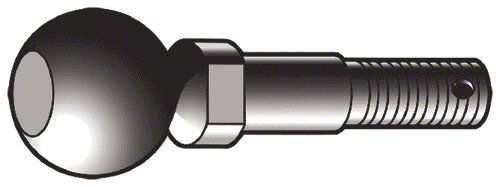 Ecklers Spindle Tie Rod Yoke Ball - For Straight ShankStyle
