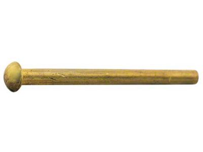 Model T Ford Steering Column Quadrant Rivets - Brass - 5/32X 2 - Round