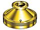 Model T Ford Steering Gear Cover - Polished Brass