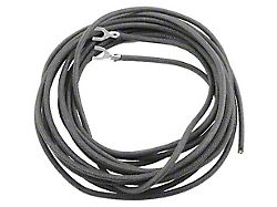 Stop Light Wire Repair Kit - 2 Black Wires - Approximately 3' & 11' Long (1909-1925 Model T; 1917-1925 Model TT)