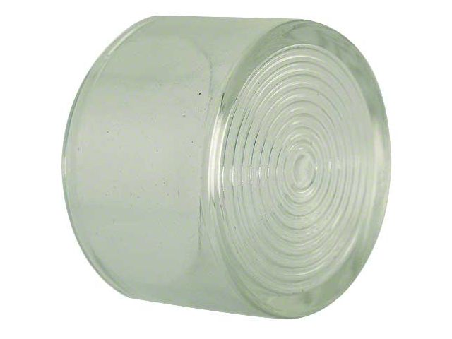 26-27/white Tail Light Lens/2-3/4 Outside Diameter