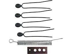 Model T Ford Tail Light Wire Mounting Kit - 6 Pieces