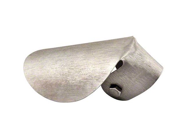 Model T Ford Tail Pipe Exhaust Deflector, Stainless Steel