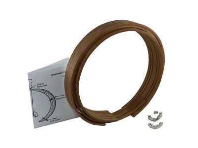 Model T Ford Transmission Band Lining Set - Wooden - Wide Brake Band