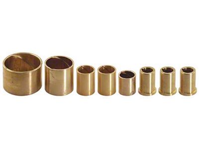 Model T Ford Transmission Bushing Set - 8 Pieces - Bronze -Grooved