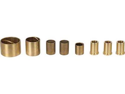 Model T Ford Transmission Bushing Set - 8 Pieces - Bronze -Not Grooved