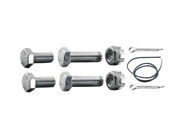 Model T Ford Universal Joint Ball Cap Bolt Set - 9 Pieces