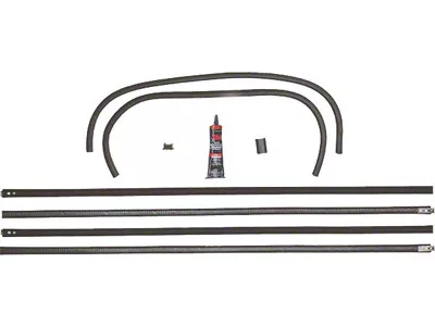 Windowchannel Kit/ Front Doors/ 26-27 T & 28-29 Pickup