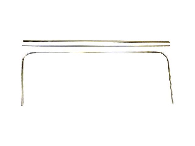 Model T Ford Windshield Channel Kit - Brass - For Open CarsOnly