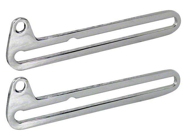 Windshield Swing Arms/ Closed Car/ Chrome