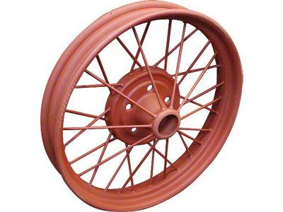 Model T Ford Wire Wheel - Primered - Reproduction