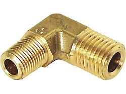 Gas Sediment Bulb Inlet Elbow - Brass - Kingston L/L2/L4 or Holley G/NH - For Cars With Cowl Mounted Gas Tanks (1909-1927 Model T)