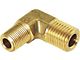 Model T Ford Gas Sediment Bulb Inlet Elbow - Brass - Kingston L/L2/L4 or Holley G/NH - For Cars With Cowl Mounted Gas Tanks