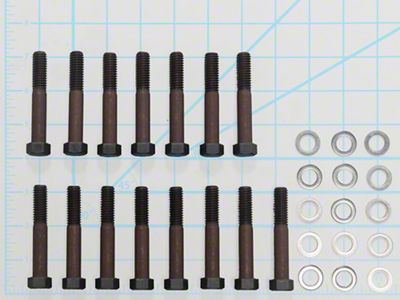 Model T Low Style Cylinder Head Bolt & Washer Set (1909-1917 Model T; 1917 Model TT)