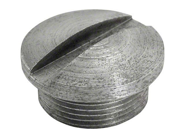Model T Oil Pan/Differential Housing Drain Plug, Early Slotted Style, 1909-1912