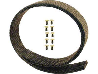 Model T Rear Brake Hub Band Lining Set With Rivets, 1926-1927